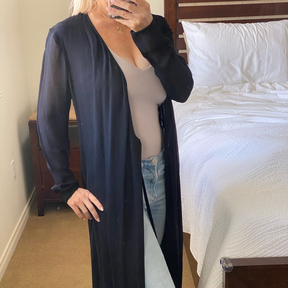 ✨Barney’s New York Vintage Long Wrap Cardigan✨